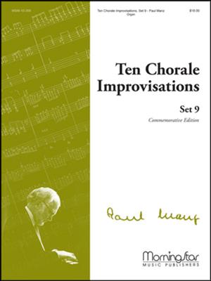 Paul Manz: Ten Chorale Improvisations, Set 9: Orgel