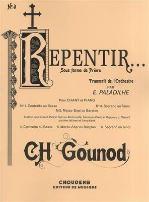 Charles Gounod: Repentir No. 3: Gesang mit Klavier
