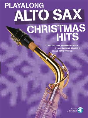 Playalong Alto Sax Christmas Hits: Altsaxophon