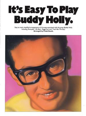 Buddy Holly: It's Easy To Play Buddy Holly: (Arr. Frank Booth): Klavier Solo
