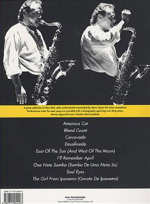 Stan Getz: Sax Solos: Saxophon