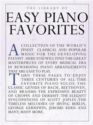 The Library Of Easy Piano Favorites