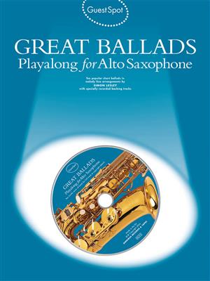 Guest Spot - Great Ballads: (Arr. Simon Lesley): Altsaxophon