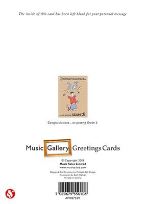 Music Gallery: Congratulations Card-Grade 2 (Boy)
