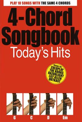 4-Chord Songbook Today's Hits: Gesang Solo