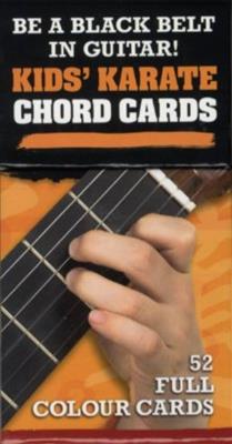50 Guitar Flash Cards: Kids' Karate Chord Cards