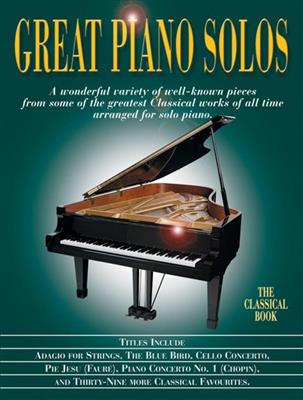 Great Piano Solos - The Classical Book: Klavier Solo