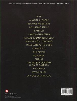 Andrea Bocelli: Collection: Klavier, Gesang, Gitarre (Songbooks)