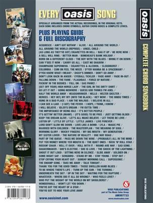 Oasis: Complete Chord Songbook: Gesang mit Gitarre