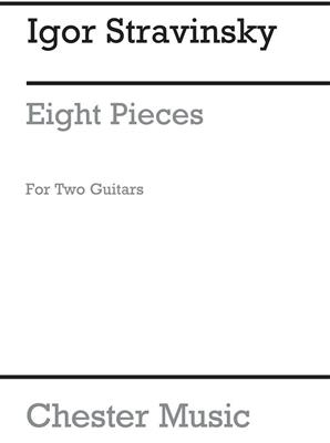Igor Stravinsky: Eight Pieces For 2 Guitars: Gitarre Duett