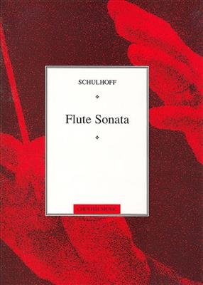 Erwin Schulhoff: Flute Sonata: Flöte mit Begleitung