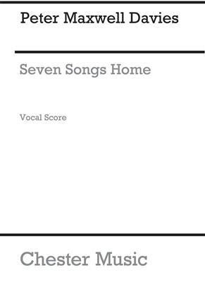 Peter Maxwell Davies: Seven Songs Home: Frauenchor mit Begleitung