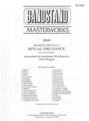 Manuel de Falla: The Ritual Fire Dance: Bläserensemble