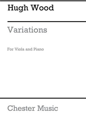 Hugh Wood: Variations Op. 1: Viola mit Begleitung