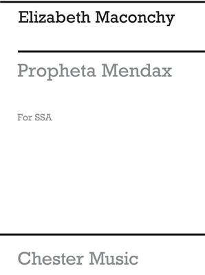 Elizabeth Maconchy: Propheta Mendax: Frauenchor mit Begleitung