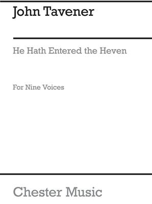 John Tavener: He Hath Entered The Heven: Gesang Solo
