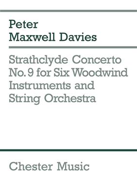 Peter Maxwell Davies: Strathclyde Concerto No. 9 (Miniature Score): Streichorchester