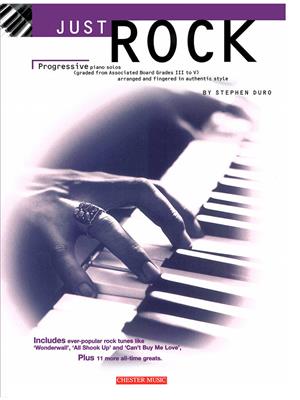 Just Rock: Progressive Piano Solos Grades III - V: Klavier mit Begleitung