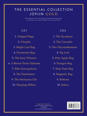 The Essential Collection: Joplin Gold (CD Edition): Klavier Solo
