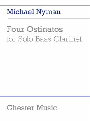 Michael Nyman: Four Ostinatos (for Solo Bass Clarinet): Bassklarinette