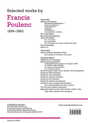 Francis Poulenc: Sonata for Oboe and Piano: Oboe mit Begleitung