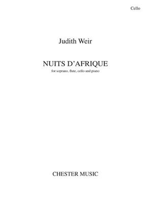 Judith Weir: Nuits d'Afrique: Kammerensemble
