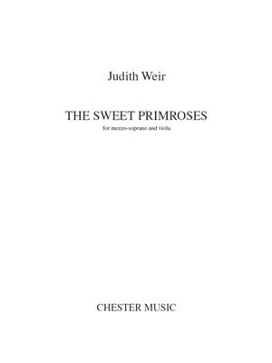 Judith Weir: The Sweet Primroses: Gesang mit sonstiger Begleitung