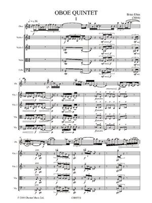Elias Brian: Oboe Quintet: Kammerensemble