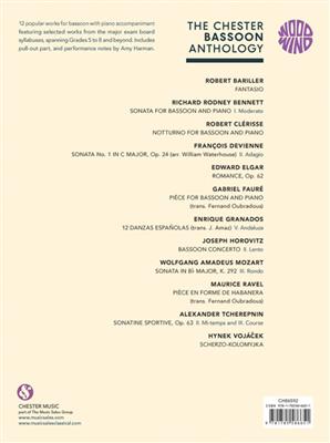 The Chester Bassoon Anthology: (Arr. Amy Dickson): Fagott mit Begleitung