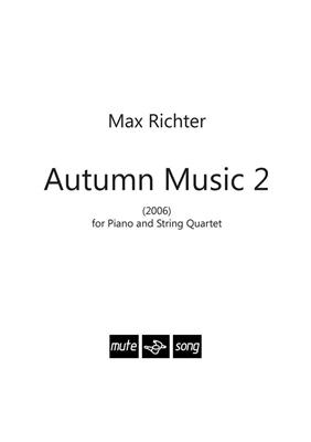 Max Richter: Autumn Music 2: Kammerensemble