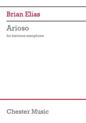 Brian Elias: Arioso: Saxophon