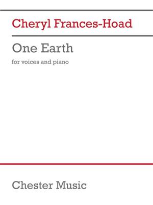 Cheryl Frances-Hoad: One Earth: Gesang mit Klavier
