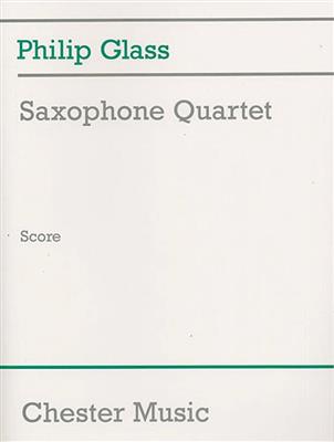 Philip Glass: Saxophone Quartet: Saxophon Ensemble