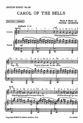 Peter Jenkyns: Carol Of The Bells: Gemischter Chor mit Klavier/Orgel