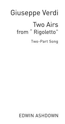 Giuseppe Verdi: Two Airs From Rigoletto: Frauenchor mit Klavier/Orgel