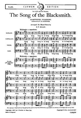 Gustav Holst: The Song Of The Blacksmith: Gemischter Chor mit Begleitung