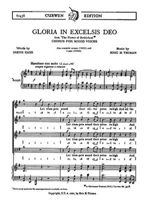 Eric Thiman: Gloria In Excelsis Deo: Gemischter Chor mit Begleitung