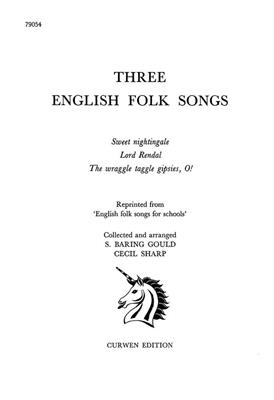 S. Gould: Three English Folk Songs: Gemischter Chor mit Begleitung