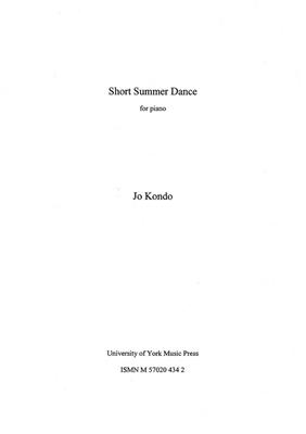 Jo Kondo: Short Summer Dance: Klavier Solo