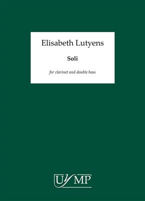 Elisabeth Lutyens: Soli Op.148: Klarinette mit Begleitung