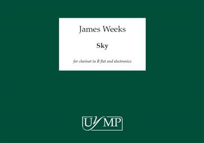 James Weeks: Sky: Klarinette mit Begleitung