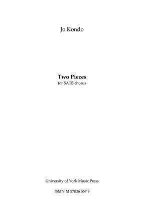 Jo Kondo: Two Pieces: Gemischter Chor mit Begleitung