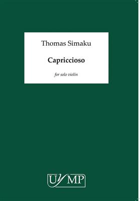 Thomas Simaku: Capriccioso: Violine Solo