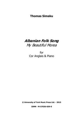 Albanian Folk Song My Beautiful Morea: Englischhorn