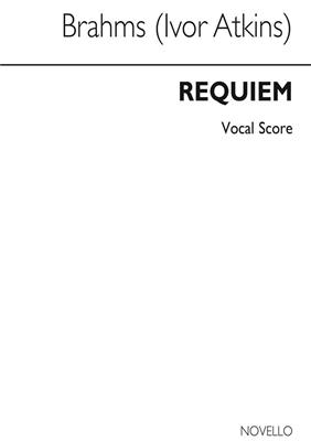 Johannes Brahms: Requiem Op.45 (Novello Vocal Score): Gemischter Chor mit Ensemble