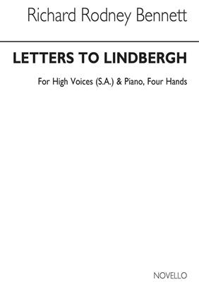 Richard Rodney Bennett: Letters To Lindbergh: Frauenchor mit Begleitung