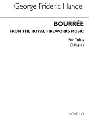 Georg Friedrich Händel: Bourree From The Fireworks Music: Tuba mit Begleitung