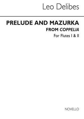 Léo Delibes: Prelude & Mazurka (Cobb) Flt 1 & 2: Flöte Solo