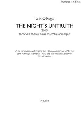 Tarik O'Regan: The Night's Untruth: Blechbläser Ensemble