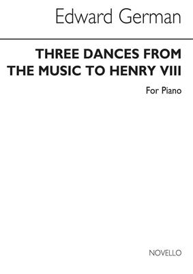 Three Dances From Henry VIII: Klavier Solo